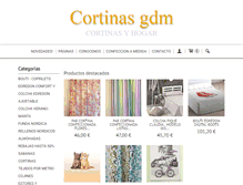 Tablet Screenshot of cortinasgdm.com